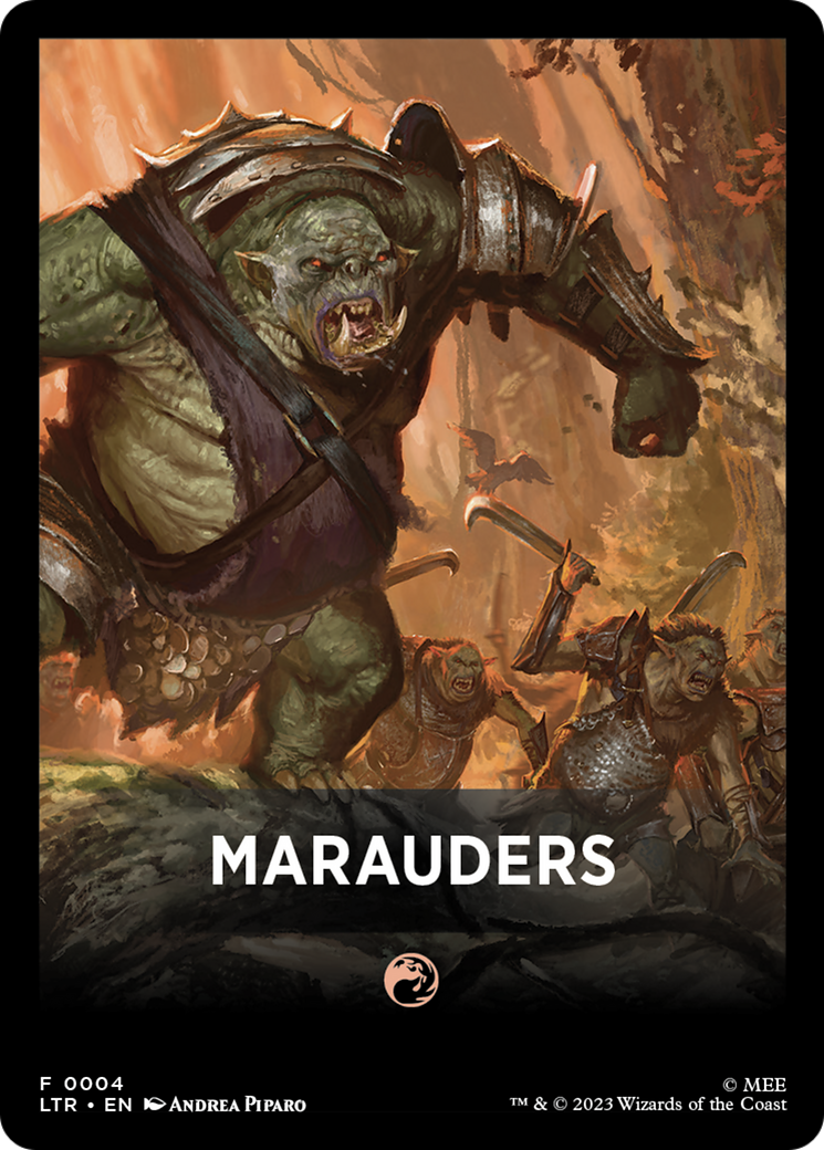 Marauders Theme Card [The Lord of the Rings: Tales of Middle-Earth Tokens] | Empire Gaming NC