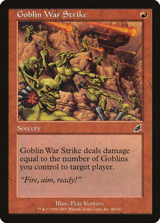 Goblin War Strike [Scourge] | Empire Gaming NC