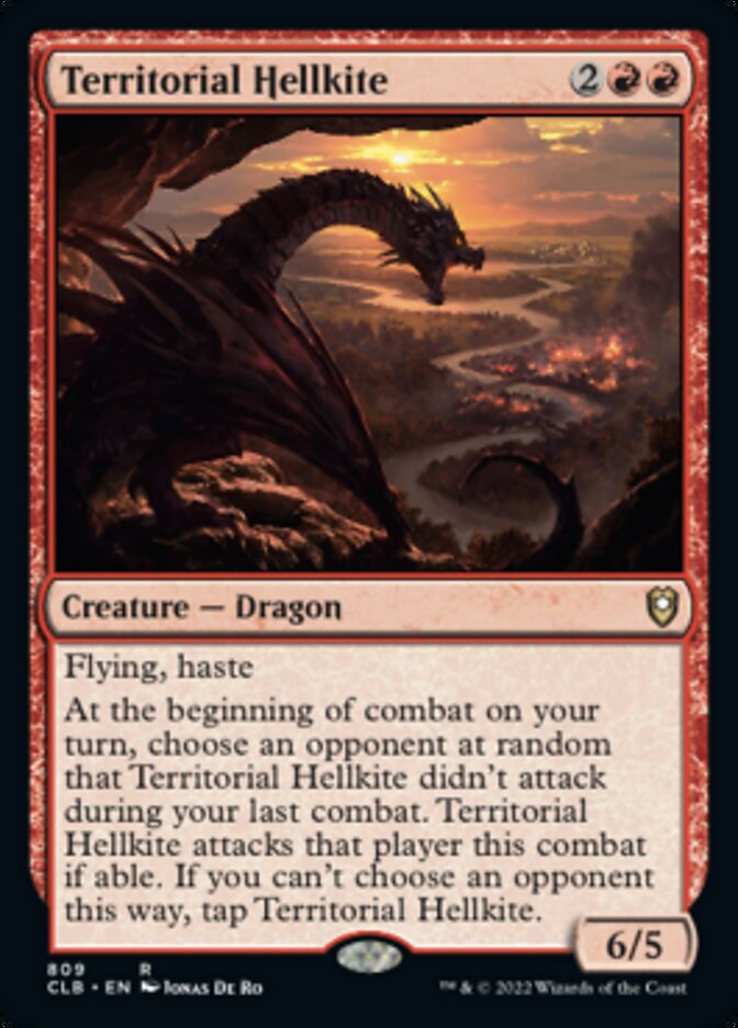 Territorial Hellkite [Commander Legends: Battle for Baldur's Gate] | Empire Gaming NC