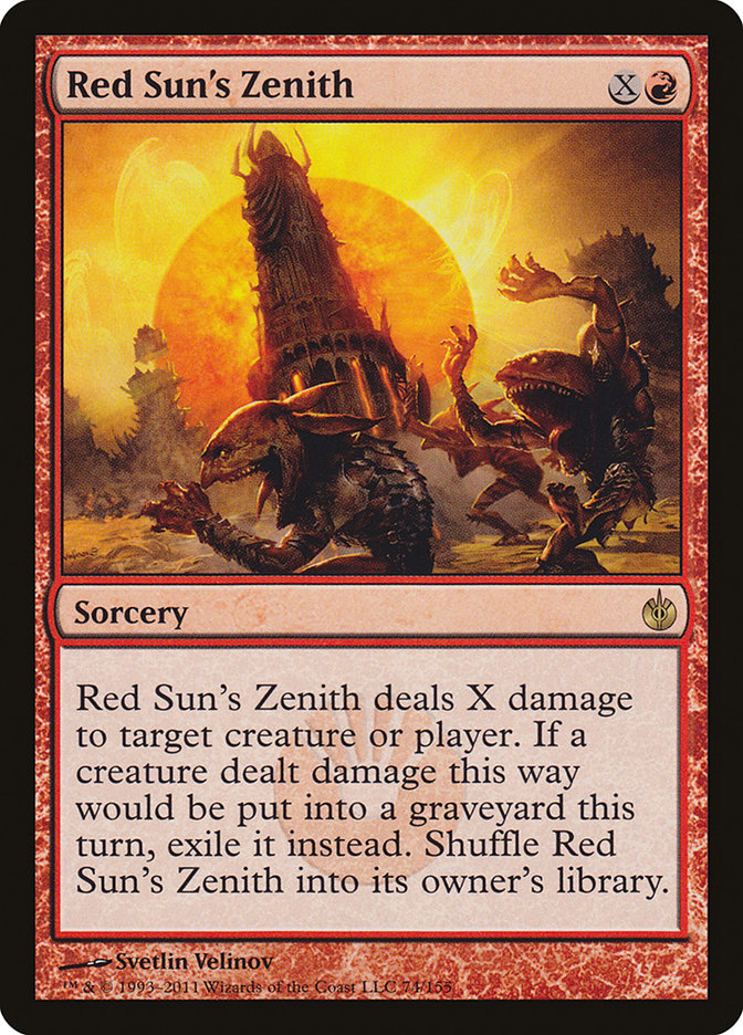 Red Sun's Zenith [Mirrodin Besieged] | Empire Gaming NC