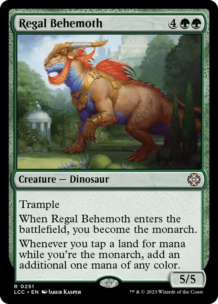 Regal Behemoth [The Lost Caverns of Ixalan Commander] | Empire Gaming NC