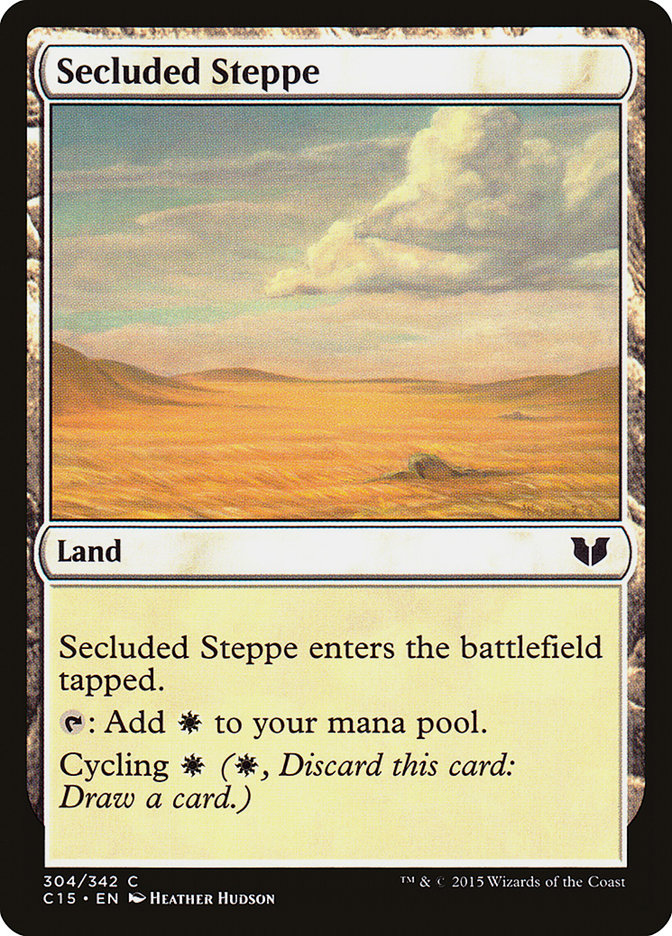 Secluded Steppe [Commander 2015] | Empire Gaming NC