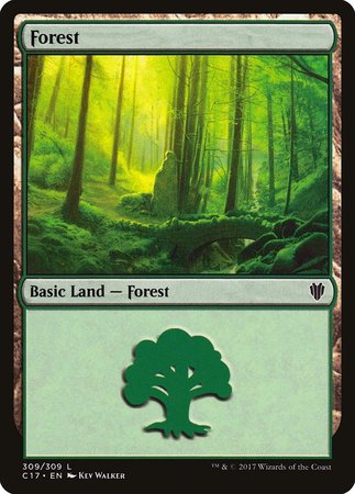 Forest (309) [Commander 2017] | Empire Gaming NC