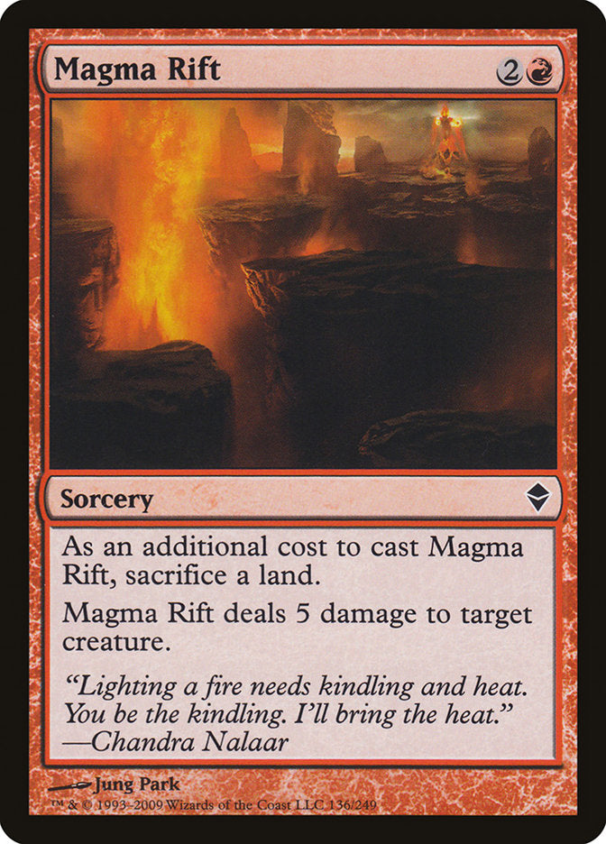 Magma Rift [Zendikar] | Empire Gaming NC