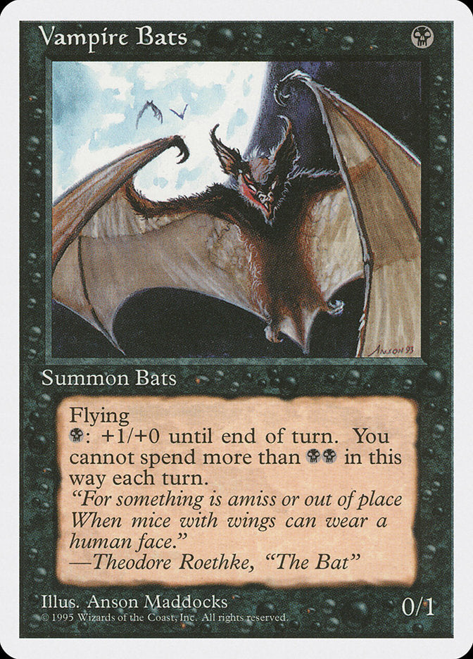 Vampire Bats [Fourth Edition] | Empire Gaming NC