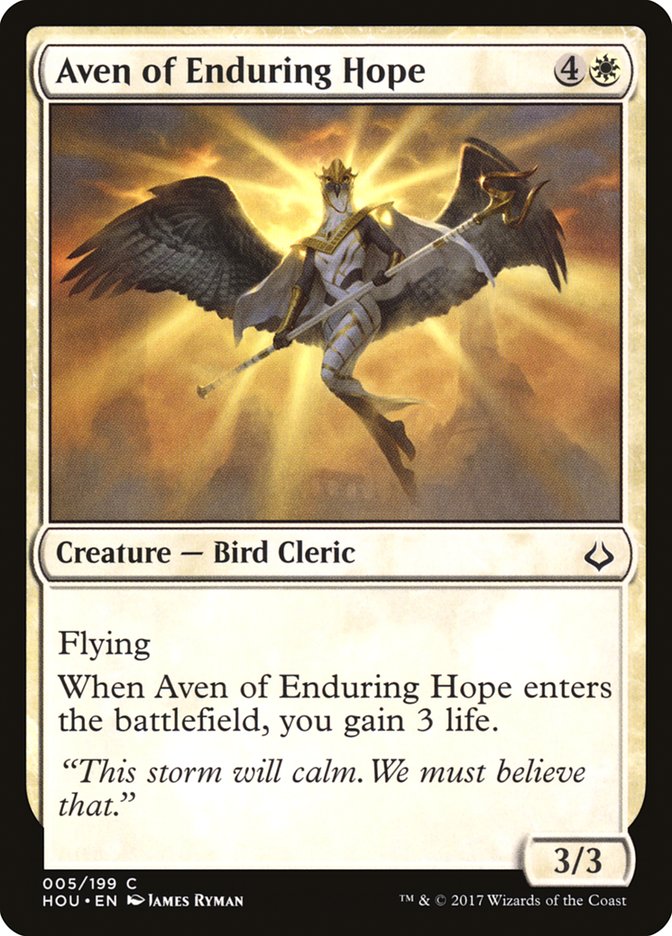 Aven of Enduring Hope [Hour of Devastation] | Empire Gaming NC