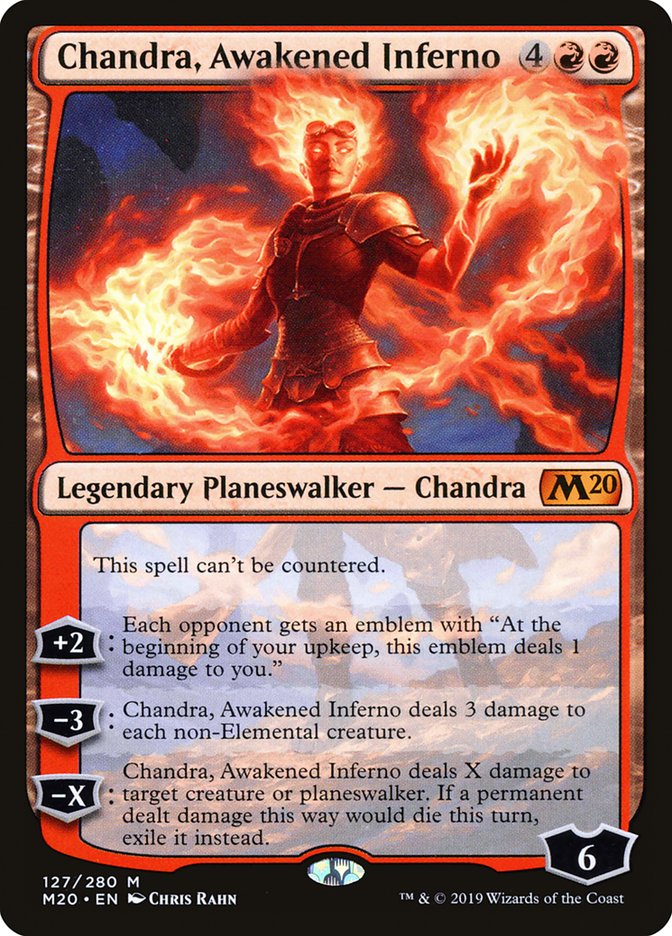 Chandra, Awakened Inferno [Core Set 2020] | Empire Gaming NC