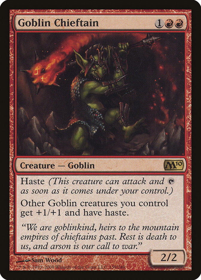 Goblin Chieftain [Magic 2010] | Empire Gaming NC