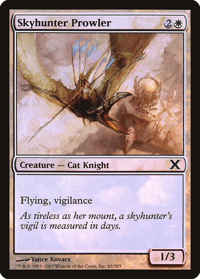 Skyhunter Prowler (Premium Foil) [Tenth Edition] | Empire Gaming NC