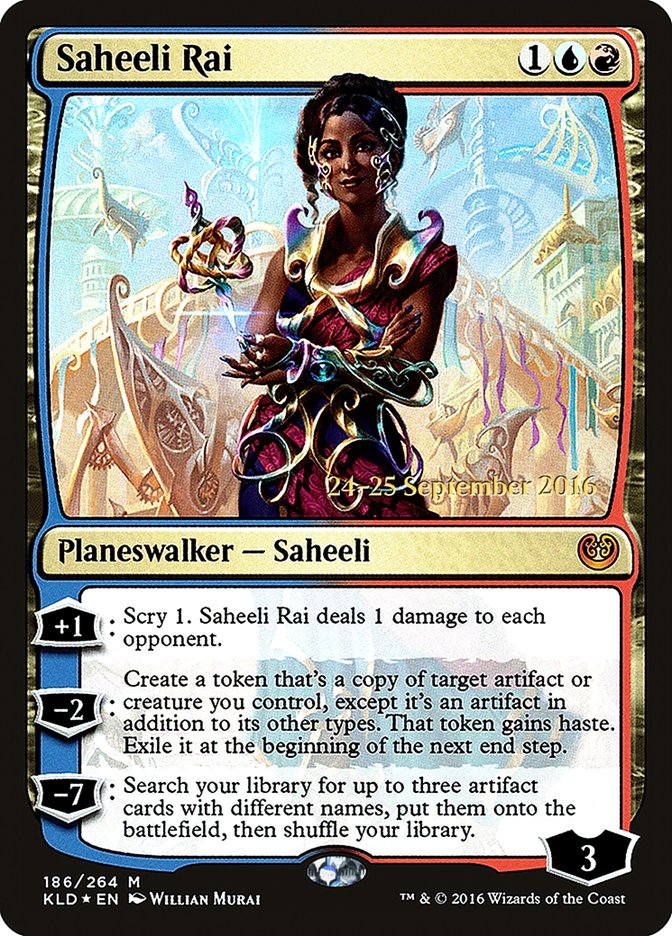 Saheeli Rai [Kaladesh Promos] | Empire Gaming NC