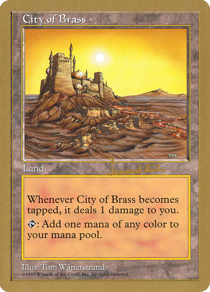 City of Brass (Janosch Kuhn) [World Championship Decks 1997] | Empire Gaming NC