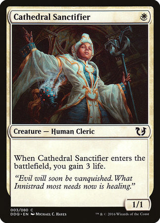 Cathedral Sanctifier [Duel Decks: Blessed vs. Cursed] | Empire Gaming NC