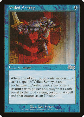 Veiled Sentry [Urza's Saga] | Empire Gaming NC