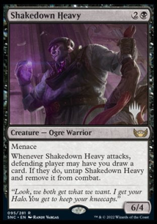 Shakedown Heavy (Promo Pack) [Streets of New Capenna Promos] | Empire Gaming NC