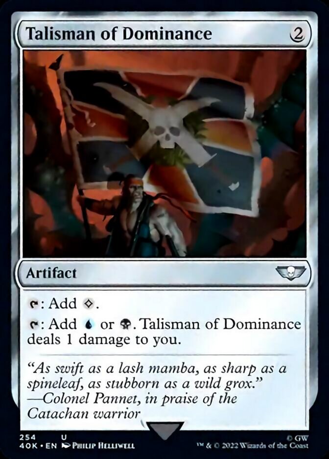 Talisman of Dominance (254) (Surge Foil) [Universes Beyond: Warhammer 40,000] | Empire Gaming NC