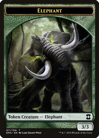 Elephant Token [Eternal Masters Tokens] | Empire Gaming NC