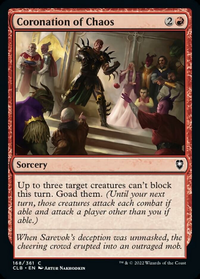 Coronation of Chaos [Commander Legends: Battle for Baldur's Gate] | Empire Gaming NC