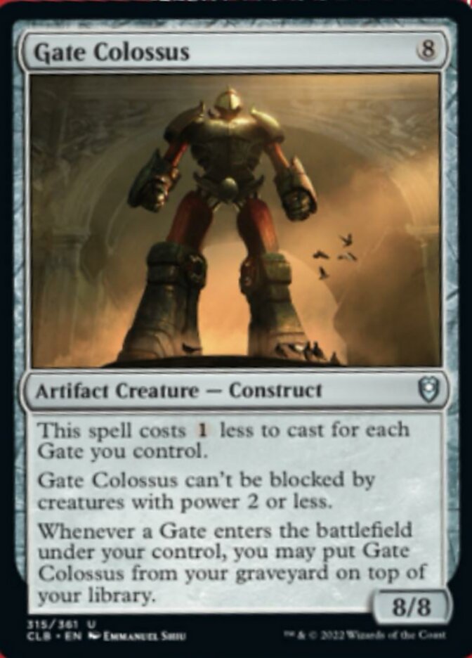 Gate Colossus [Commander Legends: Battle for Baldur's Gate] | Empire Gaming NC