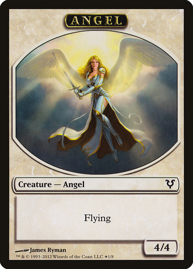 Angel // Demon Double-sided Token [Open the Helvault] | Empire Gaming NC