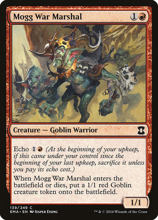 Mogg War Marshal [Eternal Masters] | Empire Gaming NC