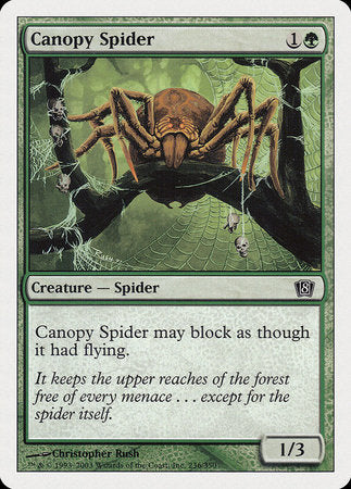 Canopy Spider [Eighth Edition] | Empire Gaming NC