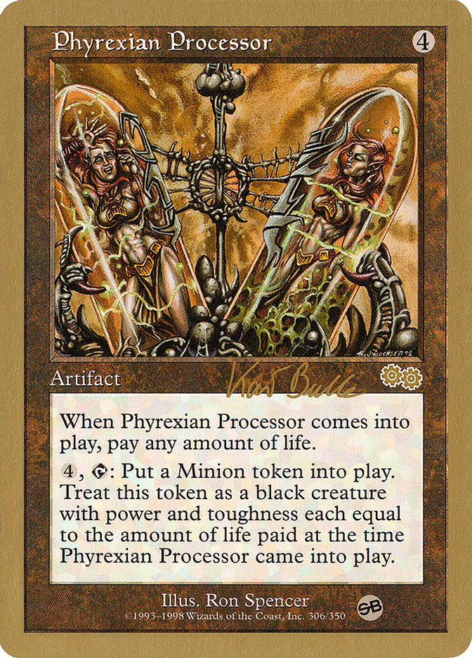 Phyrexian Processor (Kai Budde) (SB) [World Championship Decks 1999] | Empire Gaming NC