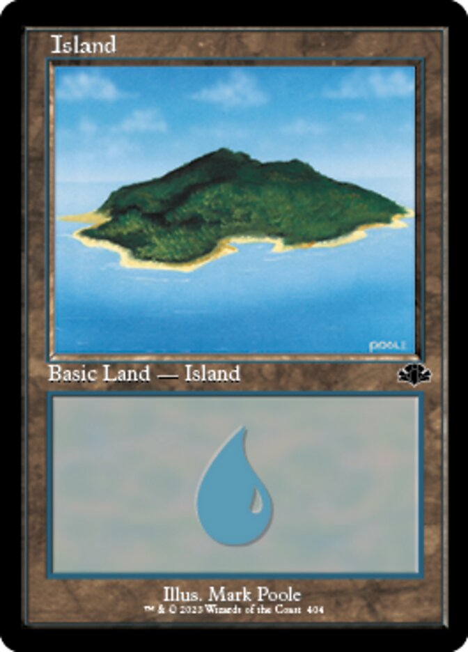 Island (404) (Retro) [Dominaria Remastered] | Empire Gaming NC