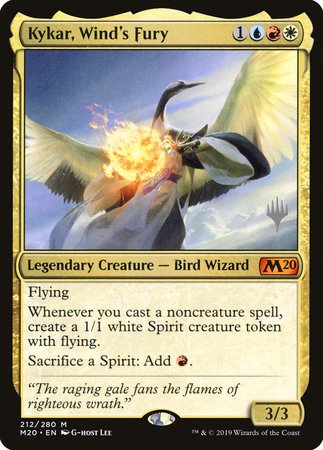 Kykar, Wind's Fury [Core Set 2020 Promos] | Empire Gaming NC