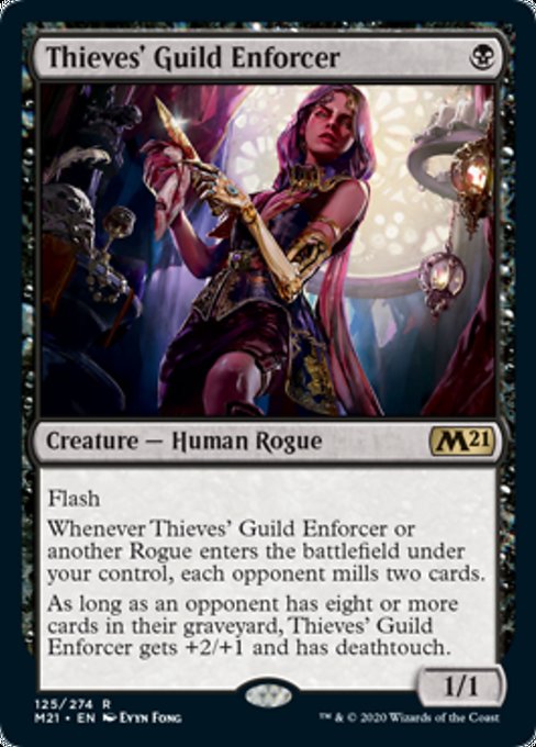 Thieves' Guild Enforcer [Core Set 2021] | Empire Gaming NC