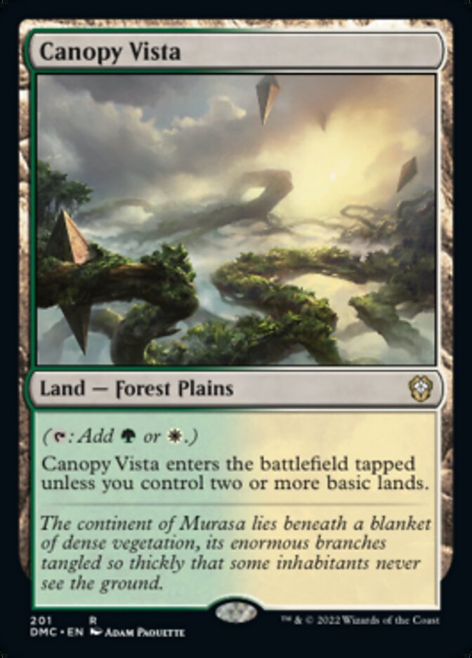 Canopy Vista [Dominaria United Commander] | Empire Gaming NC