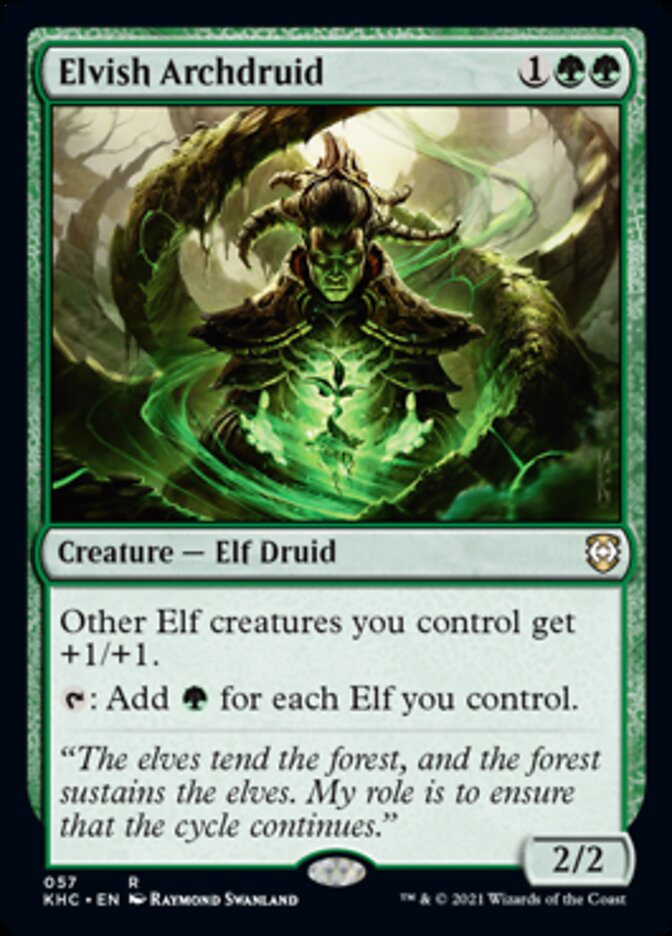 Elvish Archdruid [Kaldheim Commander] | Empire Gaming NC