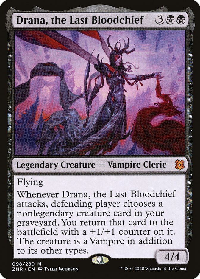 Drana, the Last Bloodchief [Zendikar Rising] | Empire Gaming NC