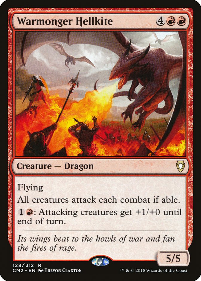 Warmonger Hellkite [Commander Anthology Volume II] | Empire Gaming NC