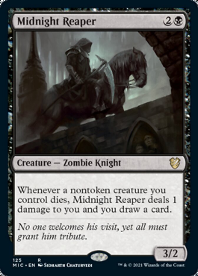 Midnight Reaper [Innistrad: Midnight Hunt Commander] | Empire Gaming NC