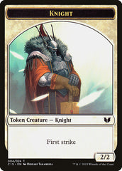 Knight (004) // Elemental Shaman Double-Sided Token [Commander 2015 Tokens] | Empire Gaming NC