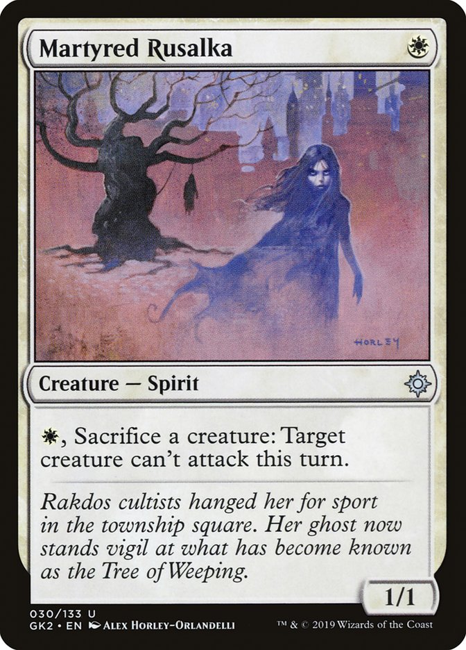 Martyred Rusalka [Ravnica Allegiance Guild Kit] | Empire Gaming NC