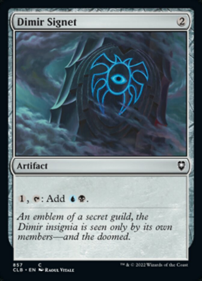 Dimir Signet [Commander Legends: Battle for Baldur's Gate] | Empire Gaming NC