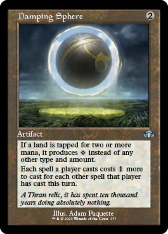 Damping Sphere (Retro) [Dominaria Remastered] | Empire Gaming NC