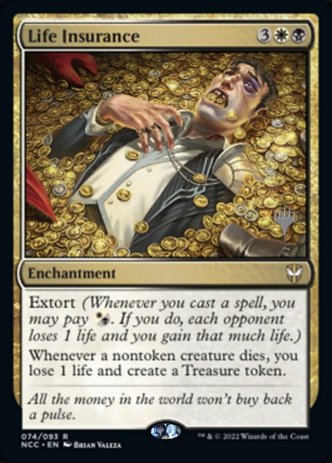 Life Insurance (Promo Pack) [Streets of New Capenna Commander Promos] | Empire Gaming NC