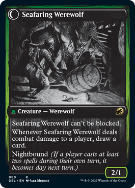 Suspicious Stowaway // Seafaring Werewolf [Innistrad: Double Feature] | Empire Gaming NC