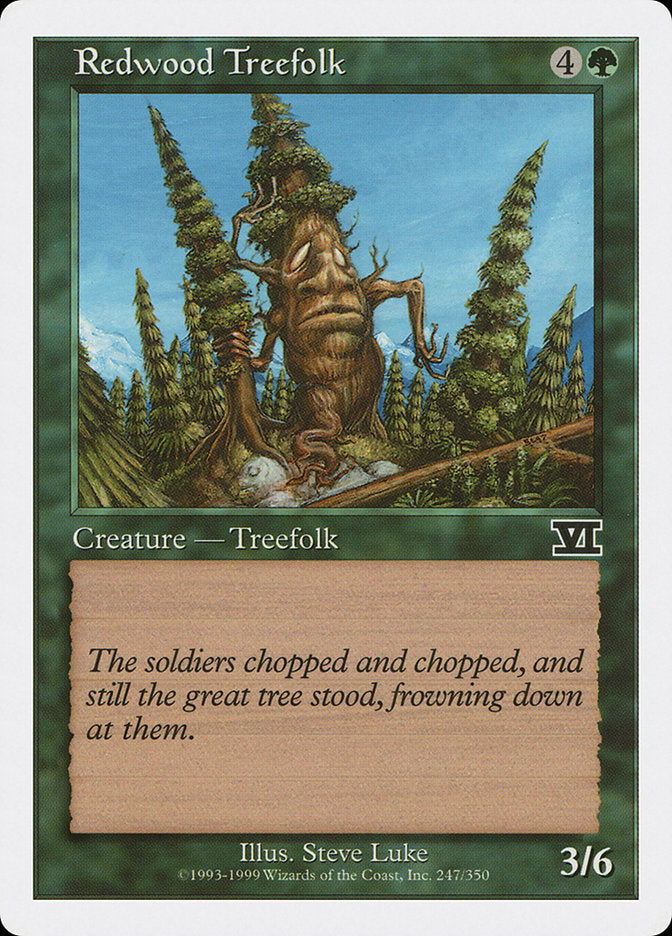 Redwood Treefolk [Classic Sixth Edition] | Empire Gaming NC