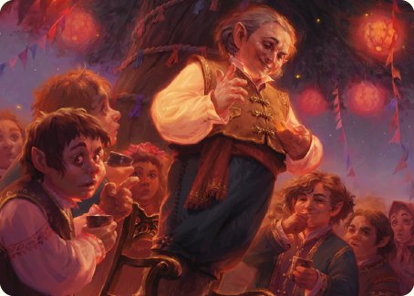 Bilbo, Retired Burglar Art Card [The Lord of the Rings: Tales of Middle-earth Art Series] | Empire Gaming NC