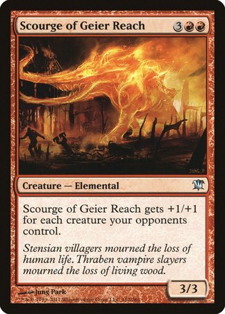 Scourge of Geier Reach [Innistrad] | Empire Gaming NC
