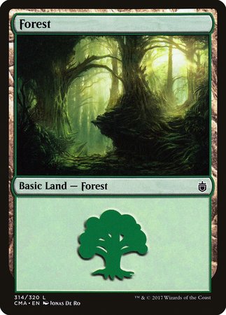 Forest (314) [Commander Anthology] | Empire Gaming NC