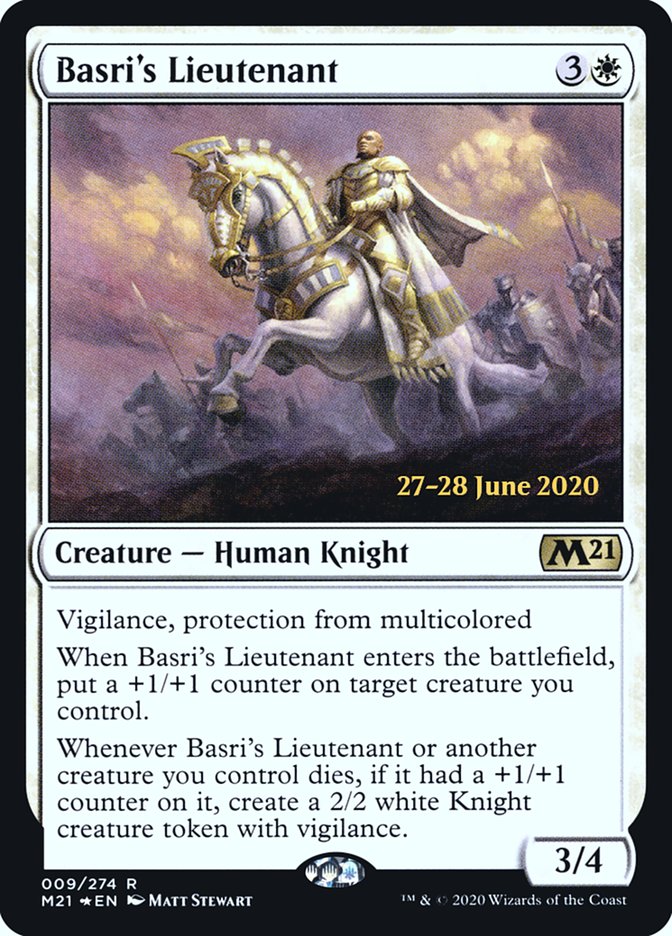 Basri's Lieutenant  [Core Set 2021 Prerelease Promos] | Empire Gaming NC