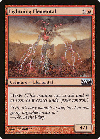 Lightning Elemental [Magic 2012] | Empire Gaming NC