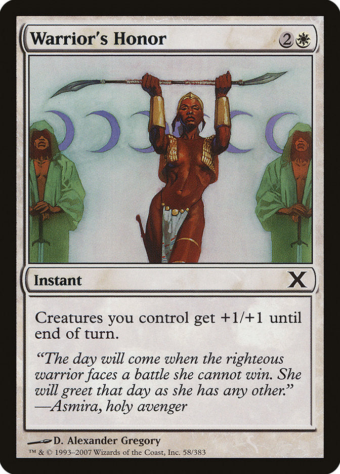 Warrior's Honor [Tenth Edition] | Empire Gaming NC