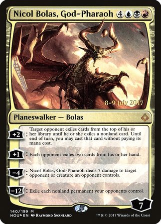 Nicol Bolas, God-Pharaoh [Hour of Devastation Promos] | Empire Gaming NC