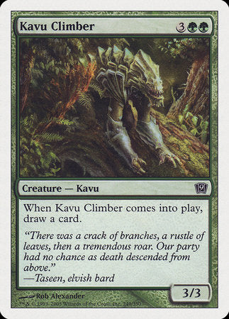 Kavu Climber [Ninth Edition] | Empire Gaming NC