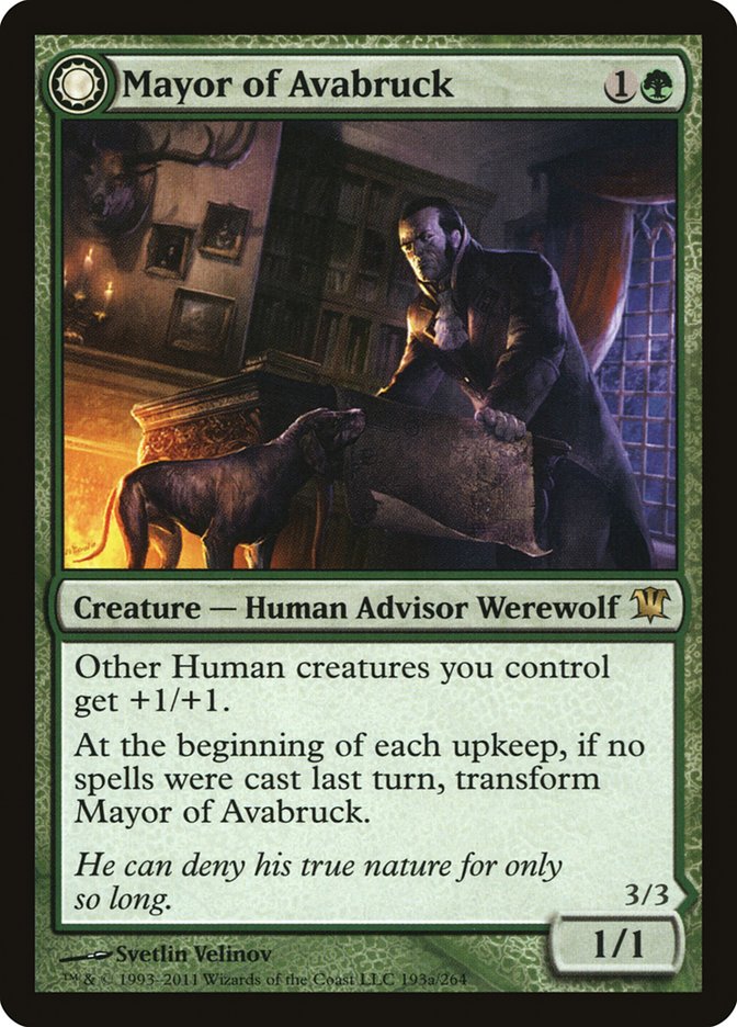 Mayor of Avabruck // Howlpack Alpha [Innistrad] | Empire Gaming NC